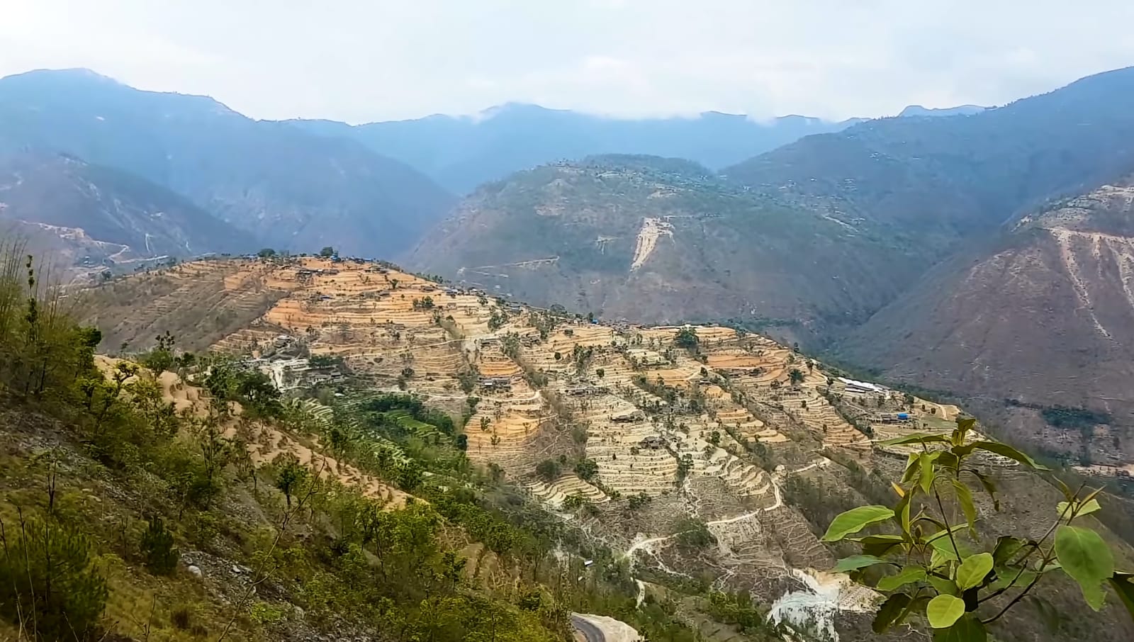 Khotang District view Nepal